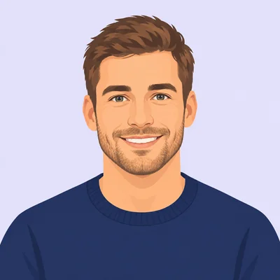 Illustrated portrait of Michael Norman