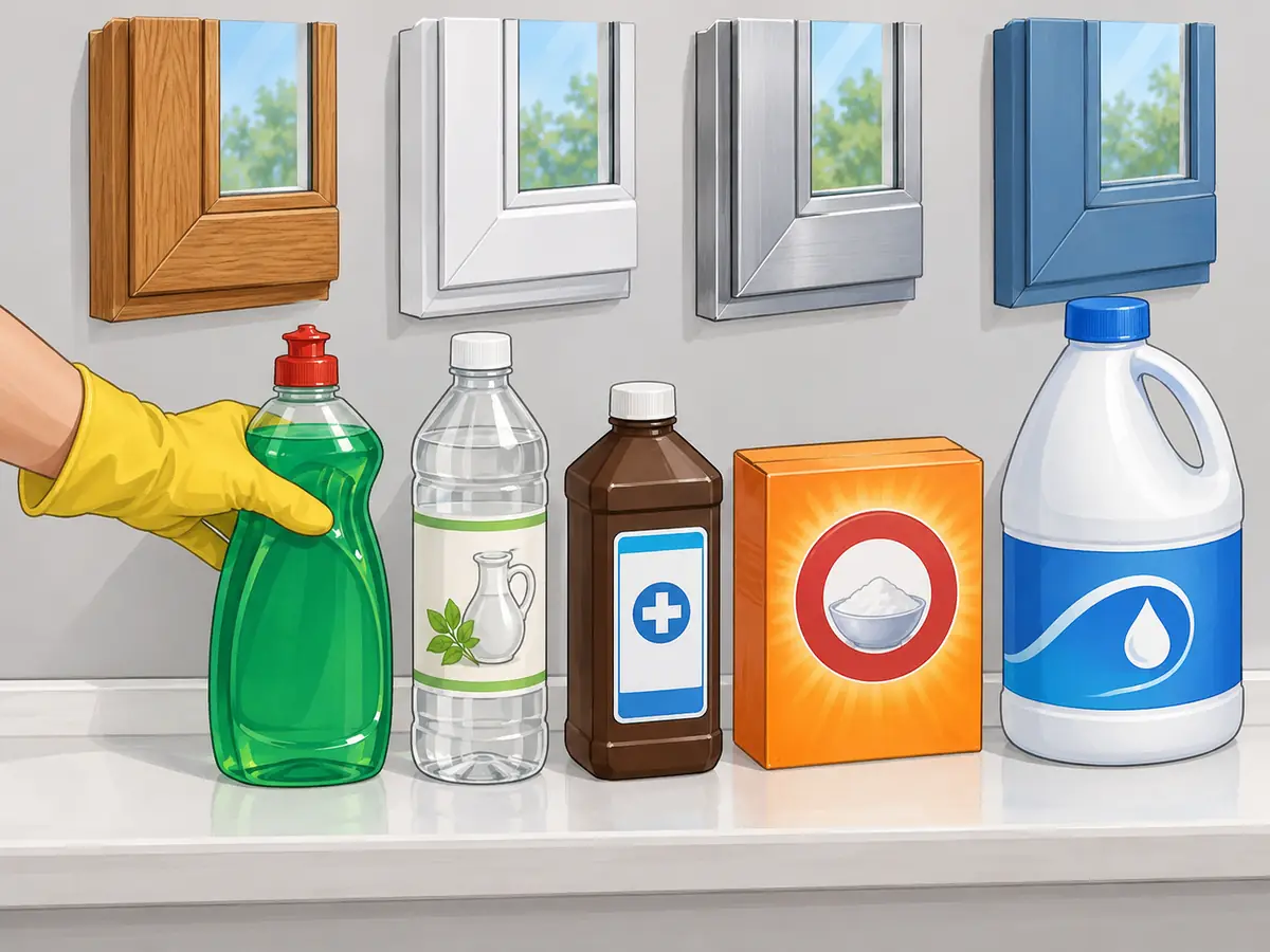 Choosing the best cleaner for mold on windows